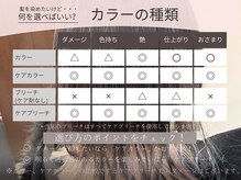 レガロ 南口店(REGALO)の雰囲気（カラーが多く困っているあなたに！特徴に合わせてご予約下さい！）
