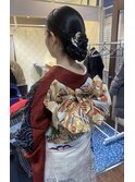 振袖着付け＋ヘアセット
