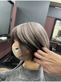 白髪ぼかしホワイトミルフィーユ