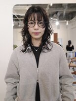 ヨー(Yoh-)&nbsp;【ウルフパーマ/中里千尋】レイヤーパーマ/ウルフ/パーマ