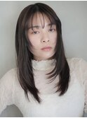 韓国レイヤー/くびれレイヤー/顔周りレイヤー/ケアブリーチ