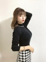 シェリー 仙台(Cherie)&nbsp;脱白髪染めハイライト☆ミディアムレイヤー30代/40代/50代