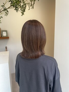 ヘアーアンドスパ メル(hair&spa m.e.l by origami) 外はねボブ