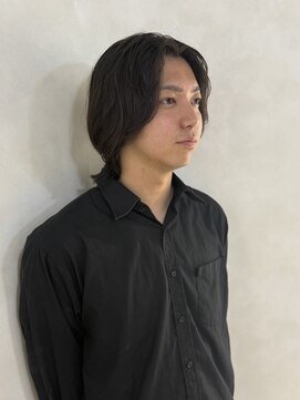 ウノプリールヴァモス(unopulir Vamos) メンズボブメンズミディアムセンターパート