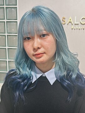 エン 栄店(enne) ココアベージュ/クラゲヘアー/ボブレイヤー/小顔/黒髪/栄