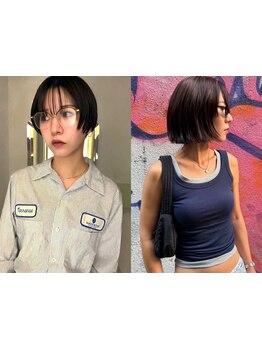 *抜け感のあるショート*ナチュラルで今っぽいスタイルに仕上げます！