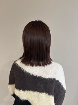 オレンジ×レッド