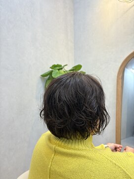 ふんわりパーマ