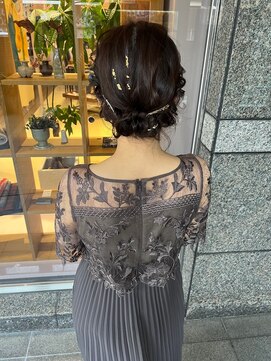 ロンドブルーム 天神大名店(Lond Bloom) 暗めカラー/ブリーチなしカラー/ヘアアレンジ/福岡/天神/20代