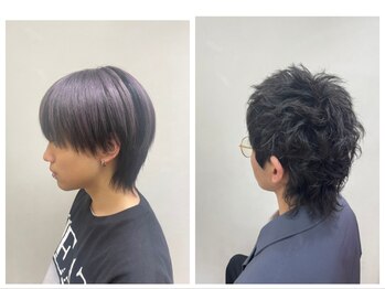 ヘアーデザイン アブー(hair design A BOO)の写真/《メンズクーポンあり》ビジネスヘア、きっちりキレイなヘアや強めハード系パーマなどスタイリングも簡単!