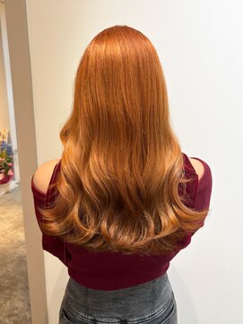 アンナ 広瀬通店(Anna) オレンジカラー/オレンジベージュ/ダブルカラー/仙台/広瀬通