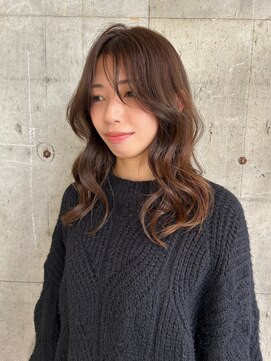 モアバイクリップス 湘南台(moa by clips) マロンベージュ × フェイスレイヤー