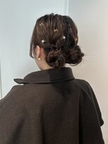 トリッカ シブヤ(TRICCA SHIBUYA) ツインヘア/2つ結び/ツインお団子/お呼ばれヘア/お客様スタイル/