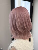 ユウル 横浜(juhl.)&nbsp;ブリーチダブルカラーブリーチダブルカラーくびれレイヤーボブ