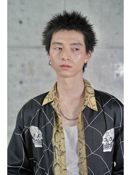 クロムトウキョウ ザ バーバー 新宿本店(CHROM TOKYO the Barber) スパイキーショート