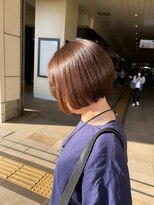 コトカ 千葉(KOTKA) デジタルパーマ/ワンホンレイヤー/ミルクティーブロンド/卵型