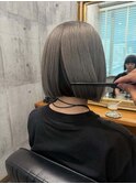 アンブレラカラー×ミニBOB　白髪ぼかしにも◯