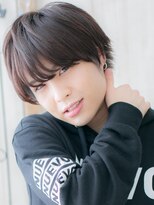 グルーミングサロン バーバー キャッスル 北浦和西口(Grooming salon Barber Castle)&nbsp;学生ダークブラウンカジュアル王道ラウンドマッシュa1北浦和
