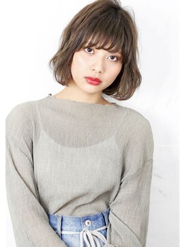 ヘアサロン ガリカ 表参道(hair salon Gallica) ☆ マットグレージュ & 毛束感 ☆ 無造作bob メルトカラー☆