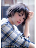 Aimee ラフボブ×アイスグレージュ