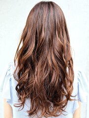 しっかりウェーブヘアはデジタルパーマで