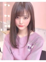 ルイ(LOUIS)&nbsp;【 LOUIS 】ブリーチなしのミルクティーグレージュ