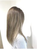 ハイライト×シルバーベージュ