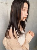 〈東北沢/LieN〉ヘルシーストレート/束感/ミディアム