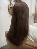 ストレートヘア
