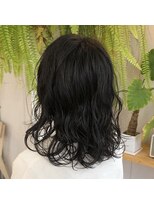 アクセヘアー 町田(acce hair)&nbsp;サラサラ直毛さんゆるウェーブパーマ