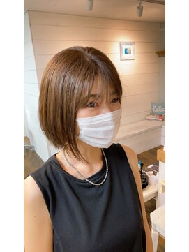 ピース トウキョウ(PEACE TOKYO) 前下がりストレートボブ