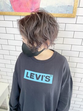 リール(THE RIRE.) ＊THE  RIRE. ラベンダーグレージュ×ゆるめパーマ＊