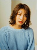ゆるふわ外ハネミディ