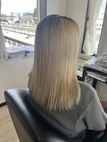コアフィールフィス(COIFFURE fils) 《見附 今町》M3D ロングヘア ハイトーン