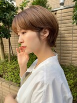 アピィス(APPiiS)&nbsp;セナブラウンベージュ耳掛けショート