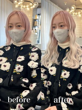 リリー(Lilley) 【lilley 稲永麻衣】韓国ヘア+エクステ