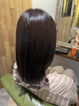 ムーン(moon) #大人ガーリー#チョコレート#モードヘア#プリカール