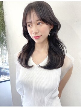 リコバイアフロート(riko by afloat) レイヤーロング/顔まわりカット/レイヤーカット/韓国ヘア