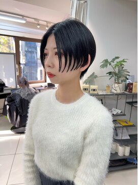 ヴェイン 渋谷(vain) レイヤーカットイヤリングカラーインナーカラーケアブリーチ