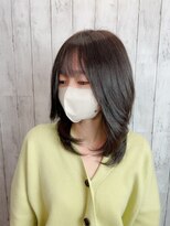 ビューティドレッセヤマノ 池袋パルコ(Beauty Dresse YAMANO)&nbsp;【レイヤーカット】【大人女子】【韓国風】【ミディアムヘア】
