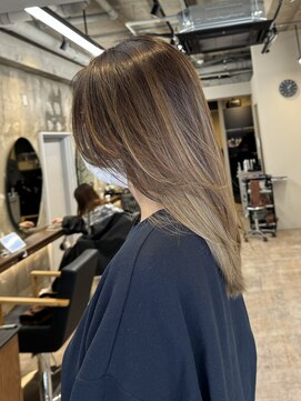 ベンジー 蔵前ii店(benji) 春色"柔らかバレイヤージュ"