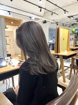 小森谷,セミディ,カール,シアーカラー,白髪ぼかしハイライトh15