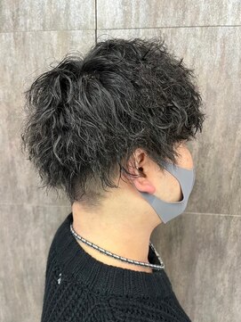 ミック ヘアアンドメイク アップ 駒込店(miq Hair&Make up) メンズマッシュ×ツイストパーマ