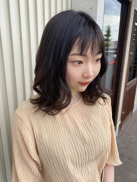 アーチテクトヘア(Architect hair by Eger) メテオカラー×ブルーラベンダー