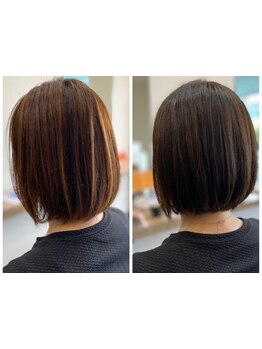 一人一人の髪の状態に合わせたカラーをご提案☆年齢とともに気になるお悩みもカバーし、印象もより明るく◎