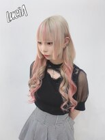 ルシア 京都四条河原町烏丸(LuciA)&nbsp;【レミー100%/54cm】シールエクステ70枚+カラー