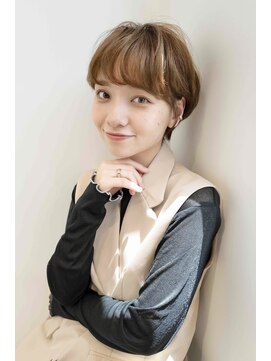 ロンドアンメゾン 原宿(Lond un Maison.) ショート/マッシュショート/ニュアンスパーマ/ハイトーン[原宿]