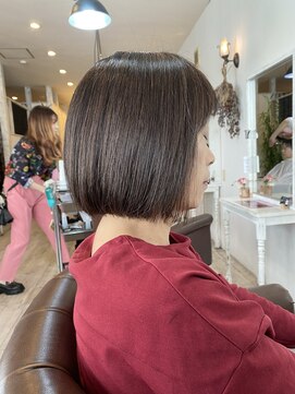 クッキー ヘアーアンドメイク(COOKIE Hair&Make) 【COOKIE】艶内巻きボブ