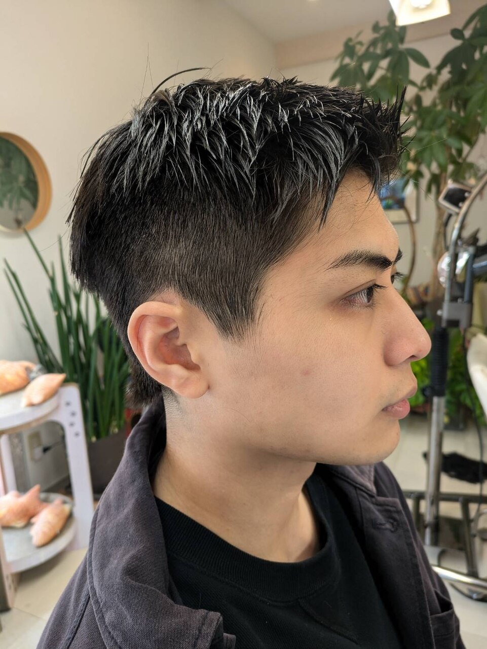 メンズのナチュラルツーブロックスタイル：L230879240｜グラムゼロの