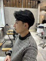 ムード カナザワ(mood kanazawa)&nbsp;フェザーショート/フェザーパーマ/センターパート